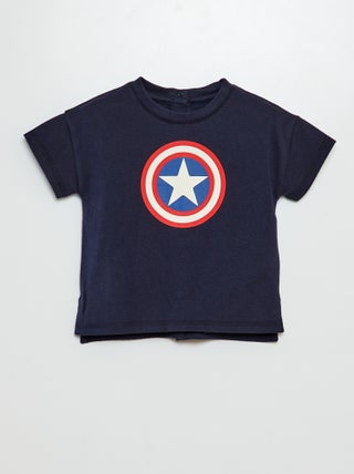 T-shirt 'Marvel' manches courtes