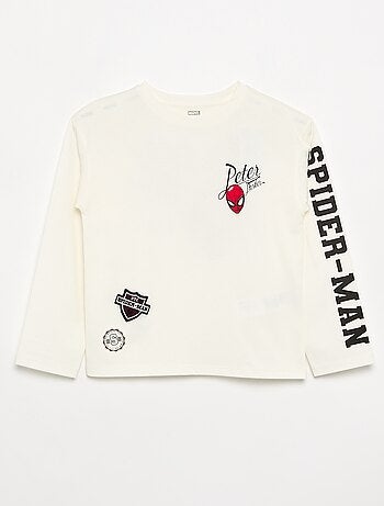 T-shirt 'Marvel' 'Spider-man' à manches longues