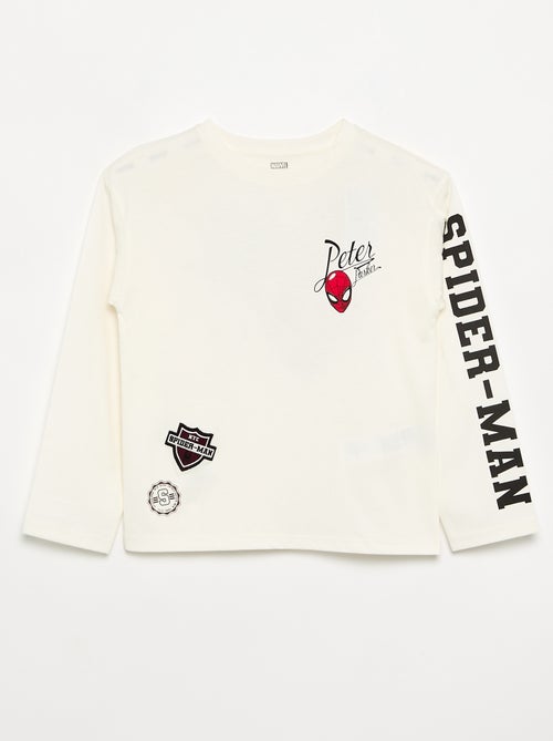 T-shirt 'Marvel' 'Spider-man' à manches longues - Kiabi T-shirt 'Marvel' 'Spider-man' à manches longues - Kiabi