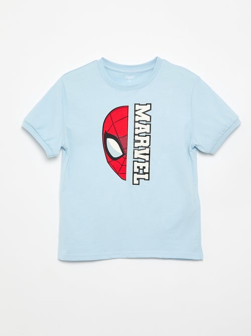 T-shirt 'Marvel' 'Spider-man' à manches longues - Kiabi