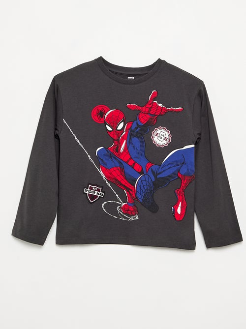 T-shirt 'Marvel' 'Spider-man' à manches longues - Kiabi T-shirt 'Marvel' 'Spider-man' à manches longues - Kiabi