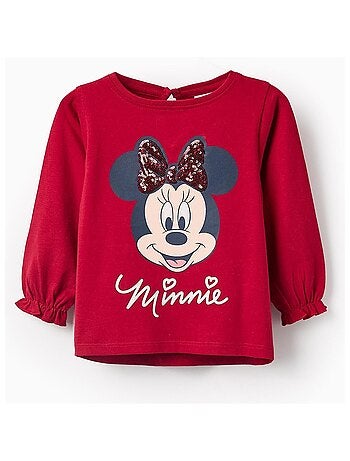 T-shirt matelassé, imprimé Disney, avec paillettes MINNIE