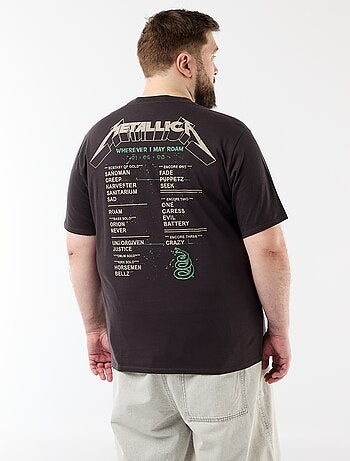 T-shirt Metallica à manches courtes