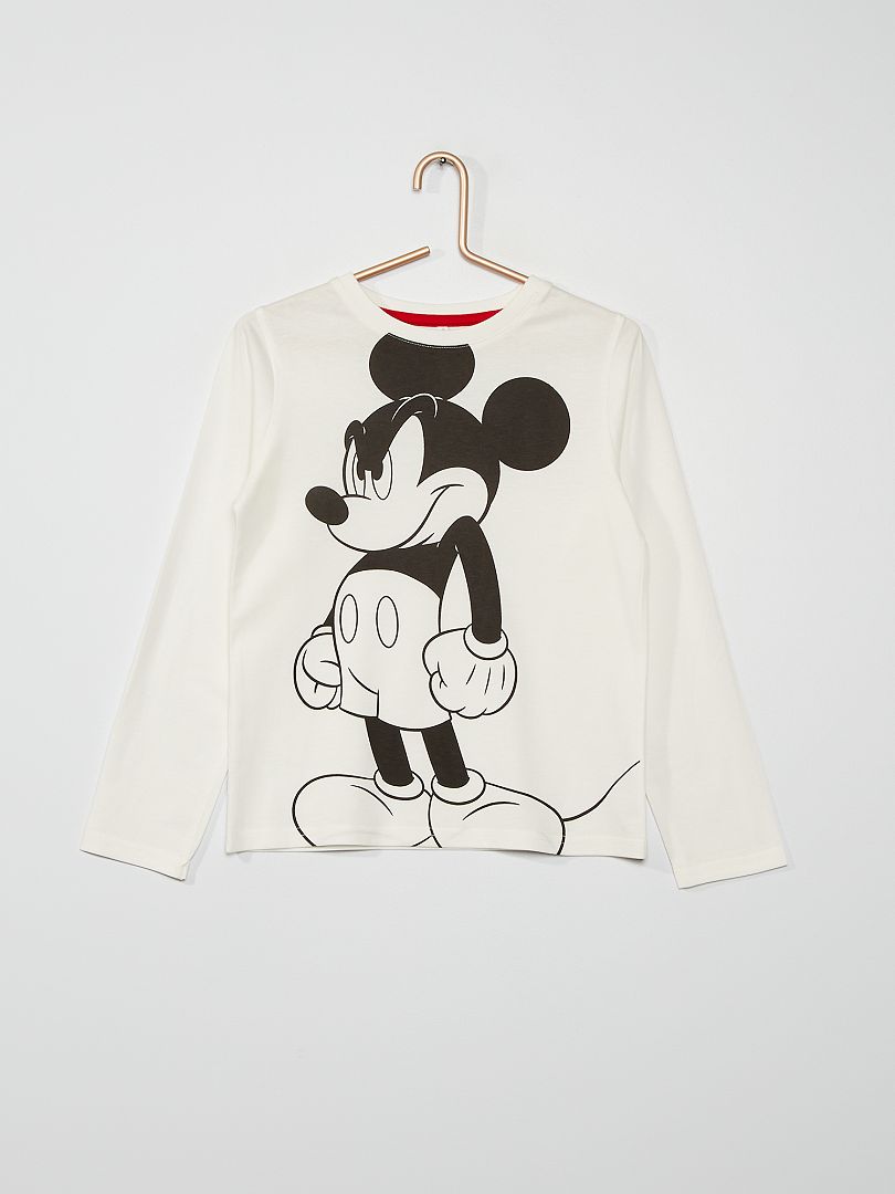 T-shirt 'Mickey' blanc - Kiabi