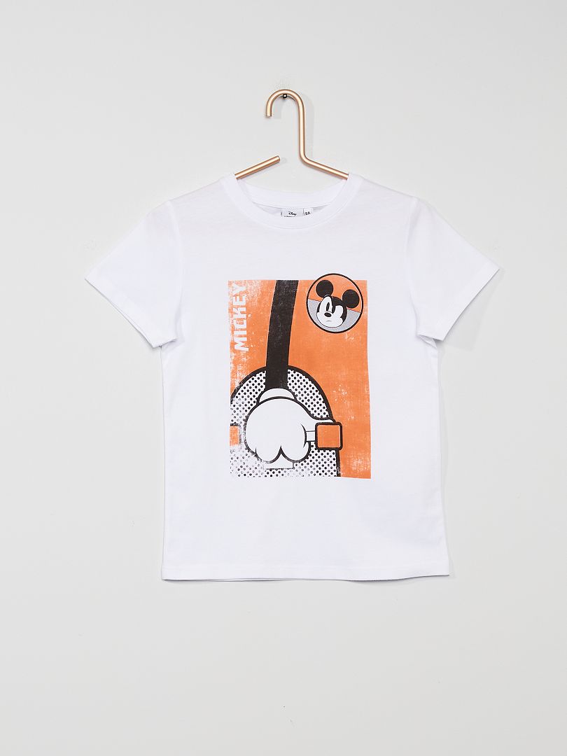 T-shirt 'Mickey' blanc - Kiabi