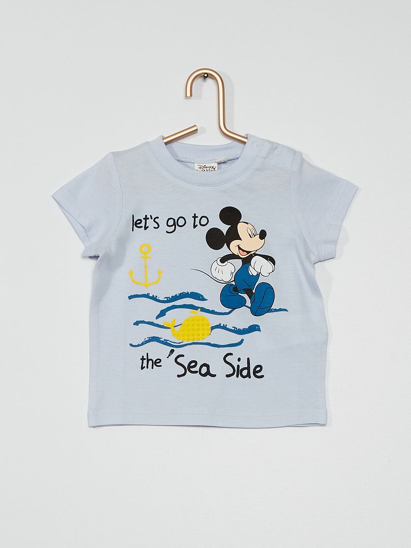 T-shirt  'Mickey' bleu - Kiabi