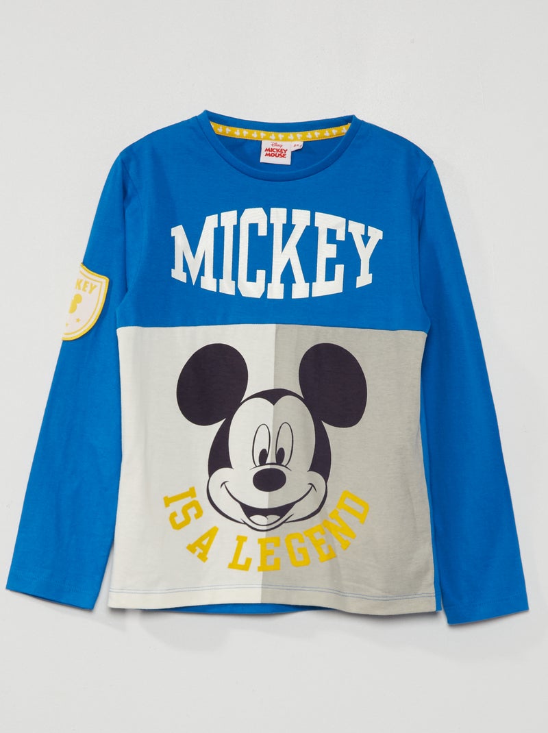T-shirt 'Mickey' 'Disney' bleu - Kiabi