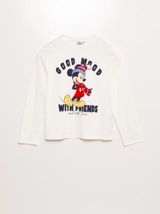 T-shirt 'Mickey' 'Disney'  manches longues