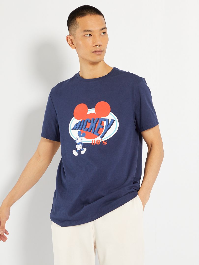 T shirt Mickey en jersey