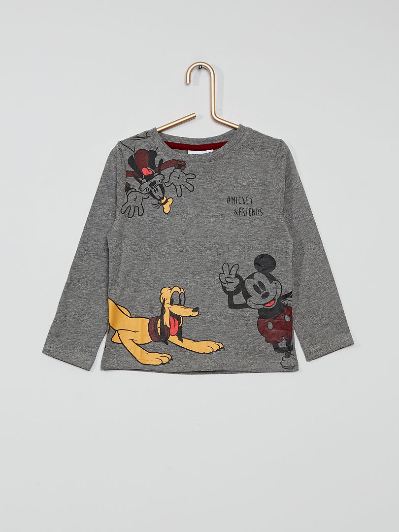 T-shirt 'Mickey' gris - Kiabi