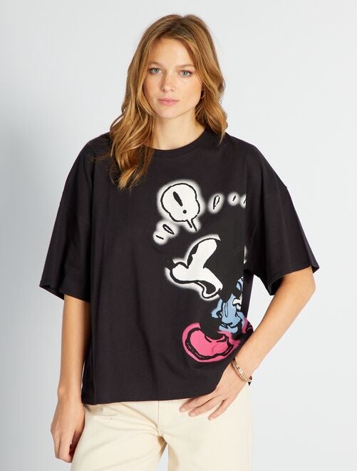 T-shirt 'Mickey' manches courtes - Kiabi