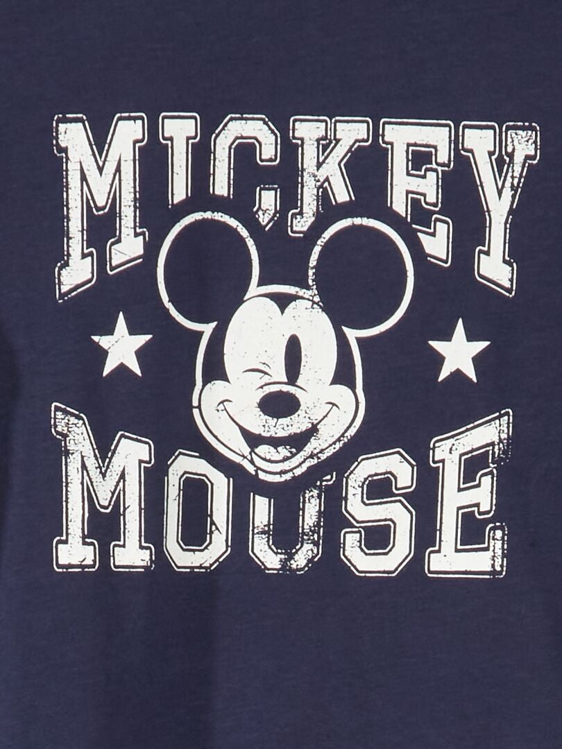 T-shirt 'Mickey' manches longues - Facile à enfiler Blanc - Kiabi
