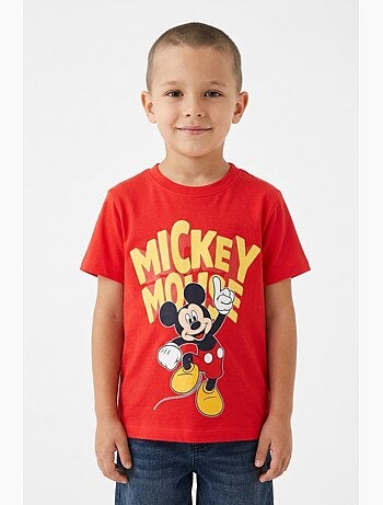 T-shirt mickey mouse| licence officielle
