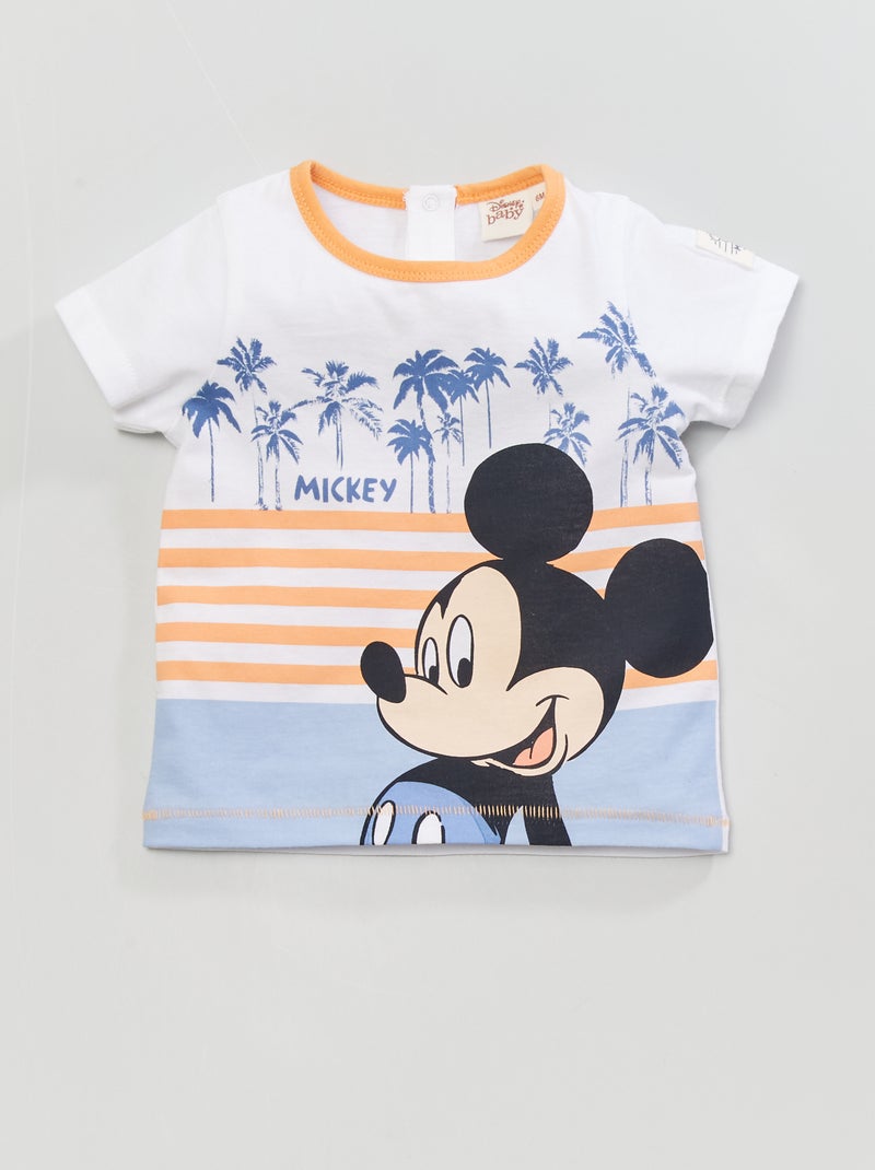 T-shirt 'Mickey' orange - Kiabi