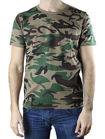 T-Shirt Militaire Kebello - Kiabi