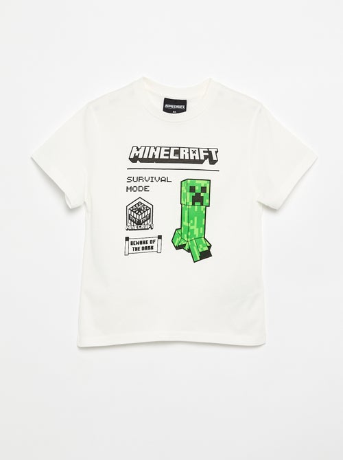 T-shirt 'Minecraft' à manches courtes - Kiabi T-shirt 'Minecraft' à manches courtes - Kiabi