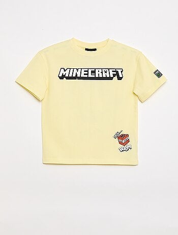 T-shirt 'Minecraft' à manches courtes