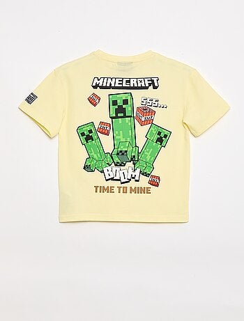 T-shirt 'Minecraft' à manches courtes