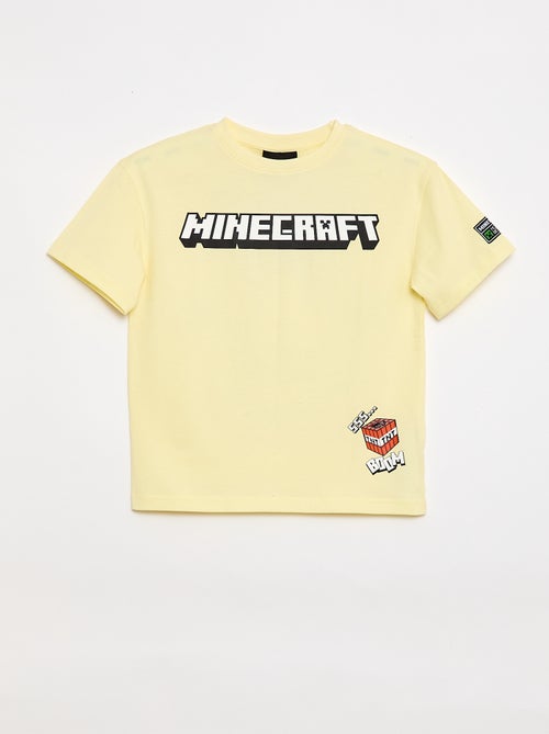 T-shirt 'Minecraft' à manches courtes - Kiabi