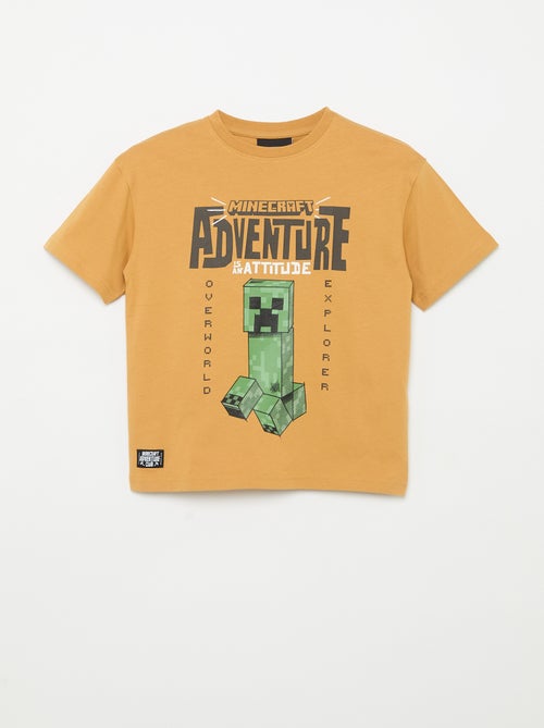 T-shirt 'Minecraft' à manches courtes - Kiabi