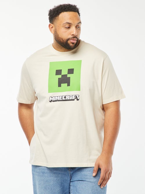 T-shirt ‘Minecraft’ manches courtes - Kiabi
