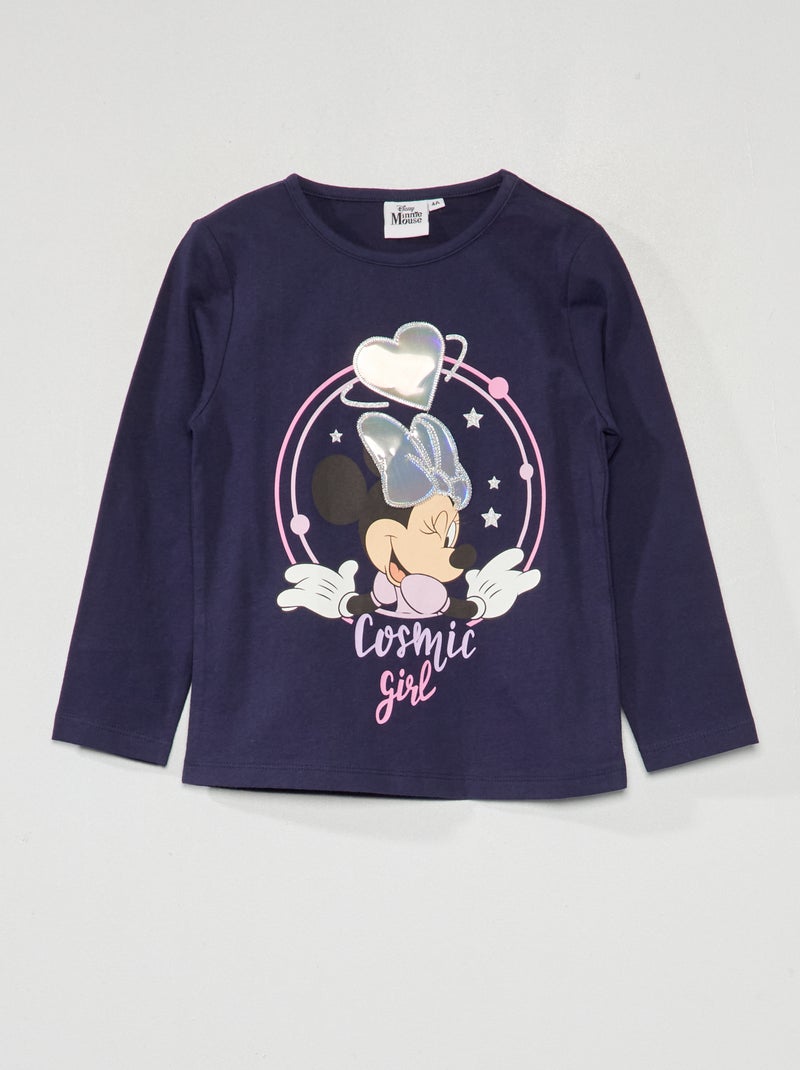 T-shirt 'Minnie' de 'Disney' BLEU - Kiabi