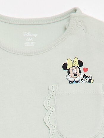 T-shirt 'Disney' à manches courtes et poche volantée