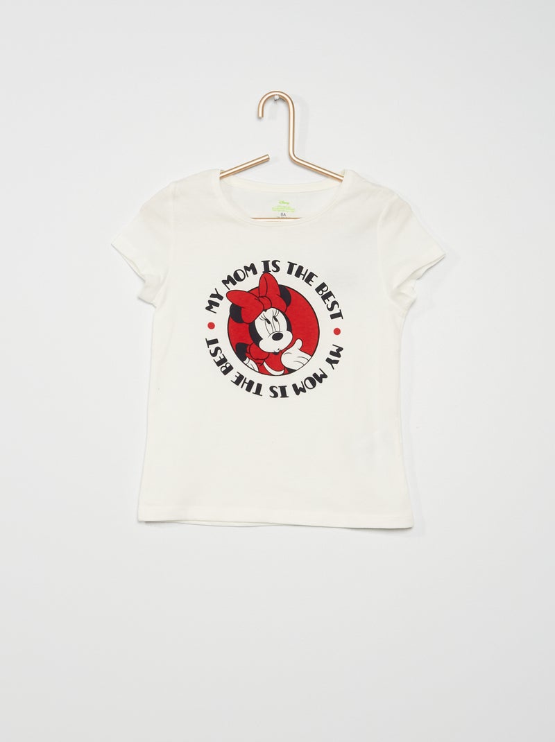 T-shirt 'Minnie' écru - Kiabi