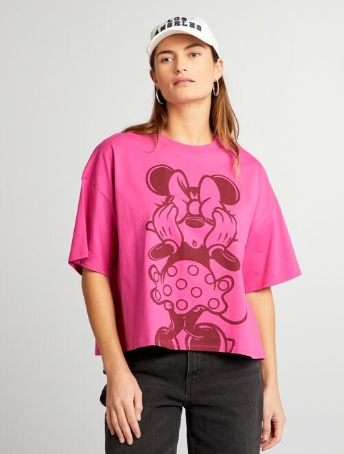 T-shirt 'Minnie' manches courtes - Kiabi