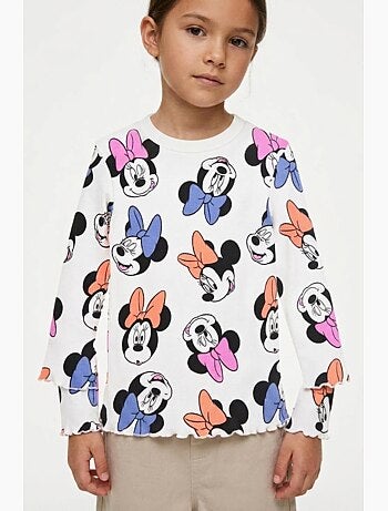 T-Shirt Minnie Mouse | Licence Officielle