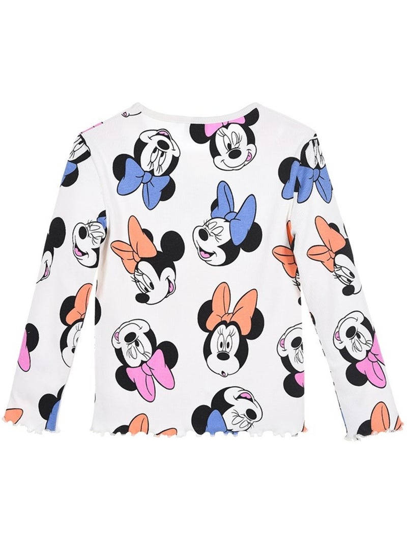 T-Shirt Minnie Mouse | Licence Officielle Blanc - Kiabi