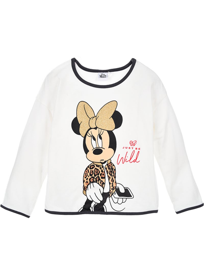 T-shirt Minnie Mouse   | Licence Officielle Blanc - Kiabi