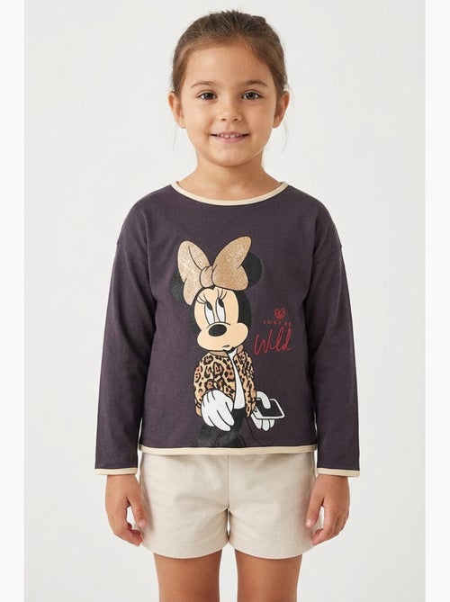 T-shirt Minnie Mouse   | Licence Officielle - Kiabi