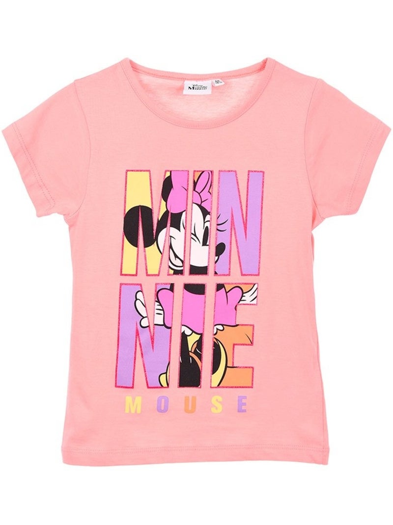 T-Shirt Minnie Mouse | Licence Officielle Rose - Kiabi
