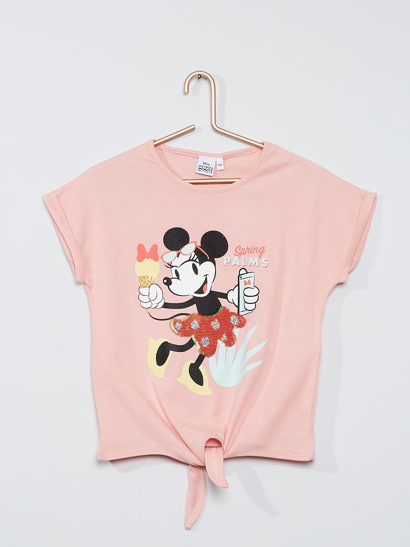 T-shirt 'Minnie Mouse' rose - Kiabi