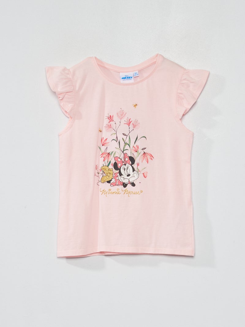 T-shirt 'Minnie' Rose - Kiabi