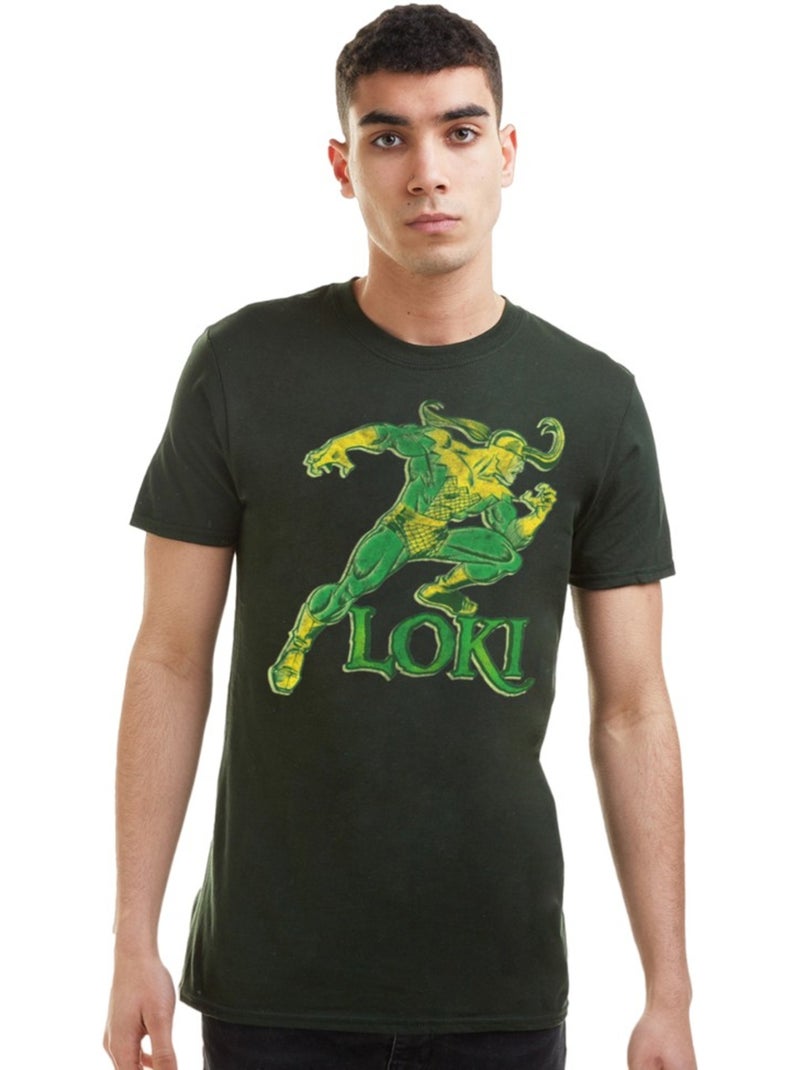 T-shirt mischievous - loki (loki) Vert forêt - Kiabi