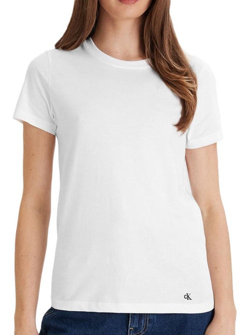 T-Shirt Mixte Calvin Klein Jeans Cotton - Kiabi