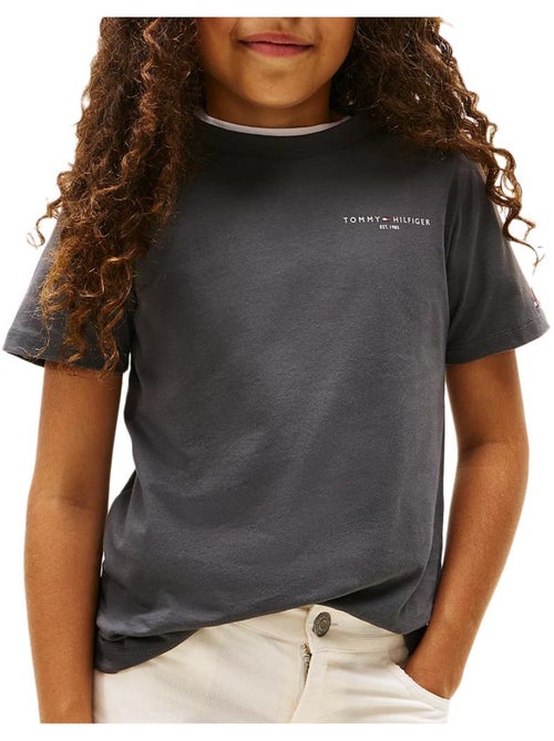 T-Shirt Mixte Junior Tommy Hilfiger - Kiabi