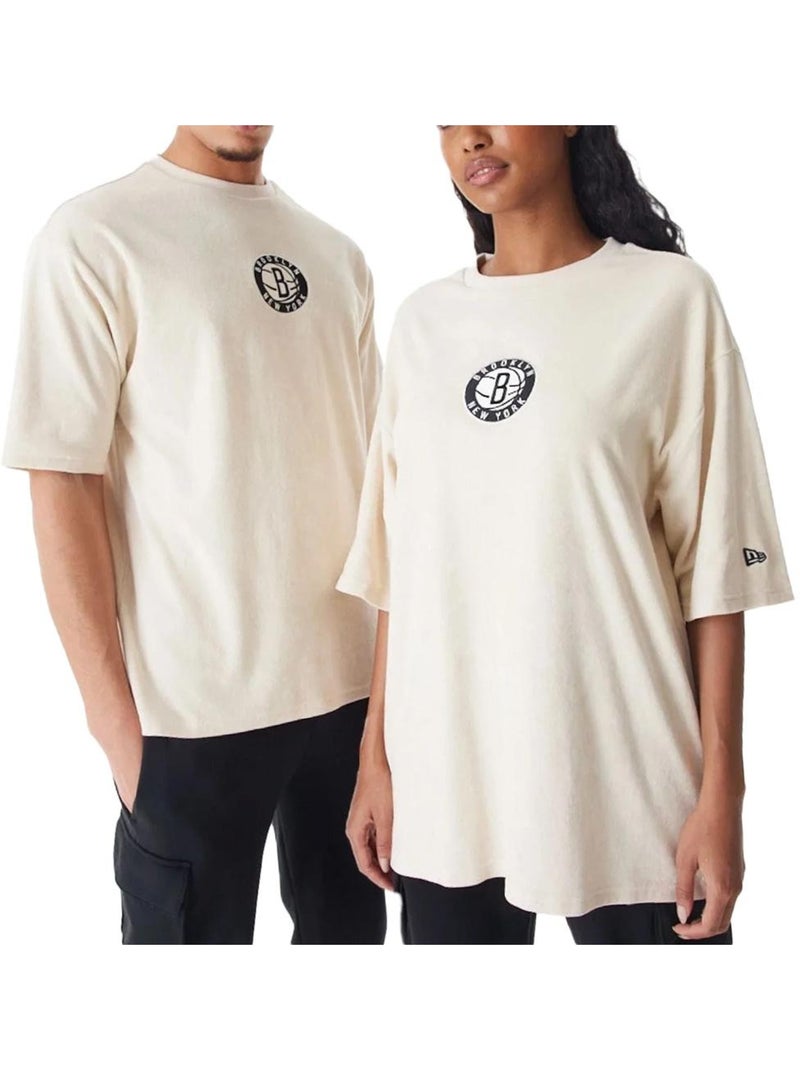 T-Shirt Mixte New Era Beige - Kiabi