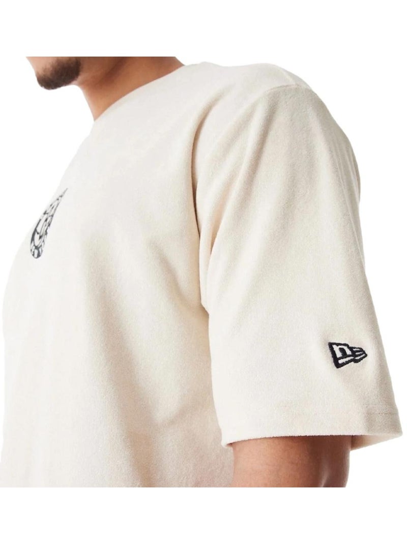 T-Shirt Mixte New Era Beige - Kiabi