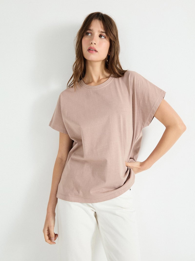 T-shirt MO Fashion Rose - Kiabi