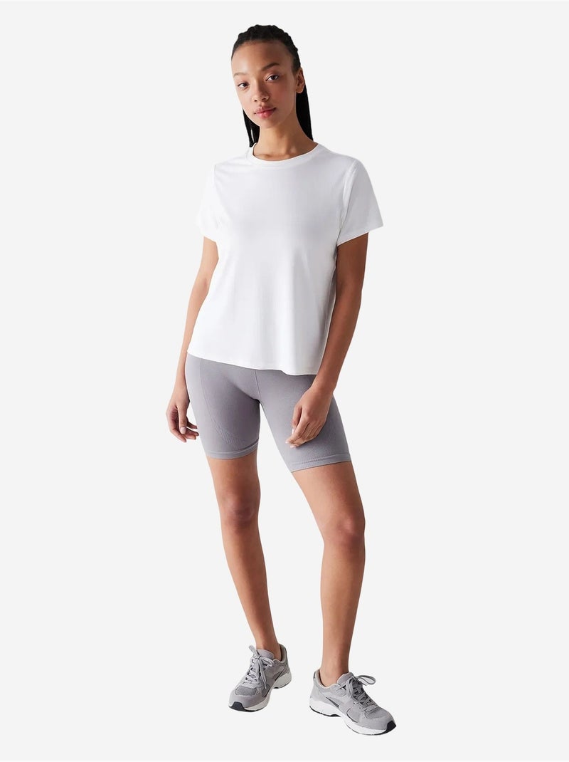 T-shirt modal off penti Blanc cassé - Kiabi