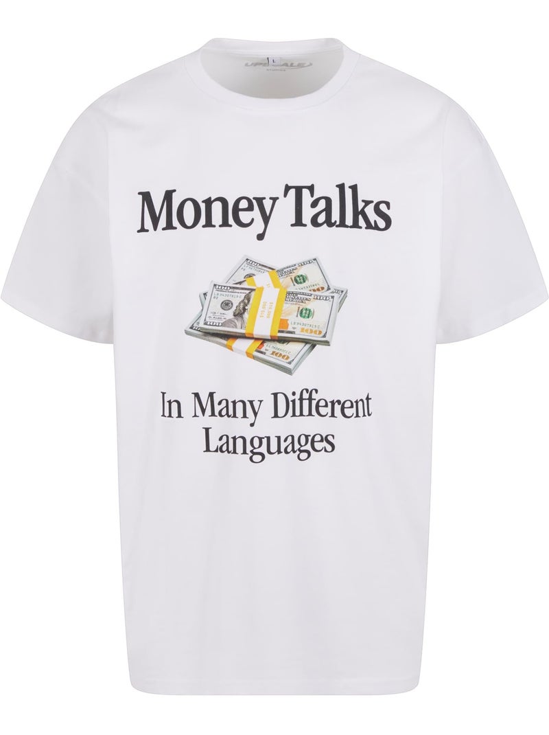 T-shirt money talks - mister tee Blanc - Kiabi