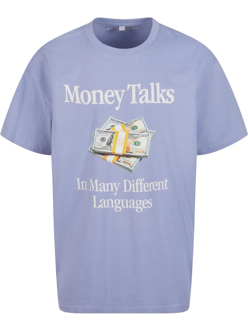 T-shirt money talks - mister tee Violet clair - Kiabi