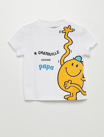 T-shirt 'Monsieur Chatouille'