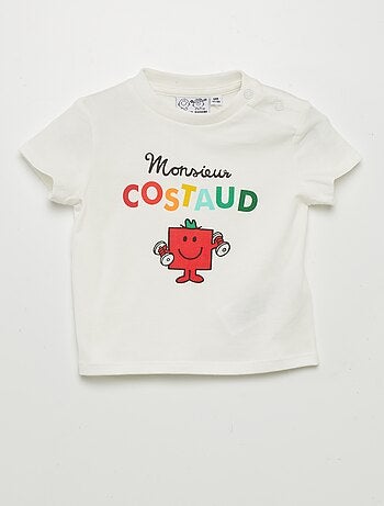 T-shirt 'Monsieur Costaud'