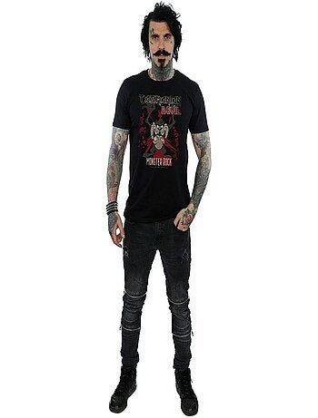 T-shirt monster rock - looney tunes (diable de tasmanie)