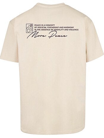 T-shirt more peace - mister tee