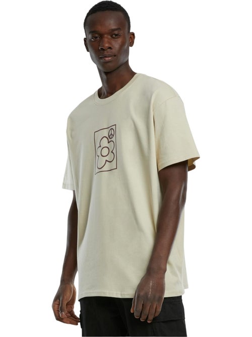 T-shirt more peace - mister tee - Kiabi